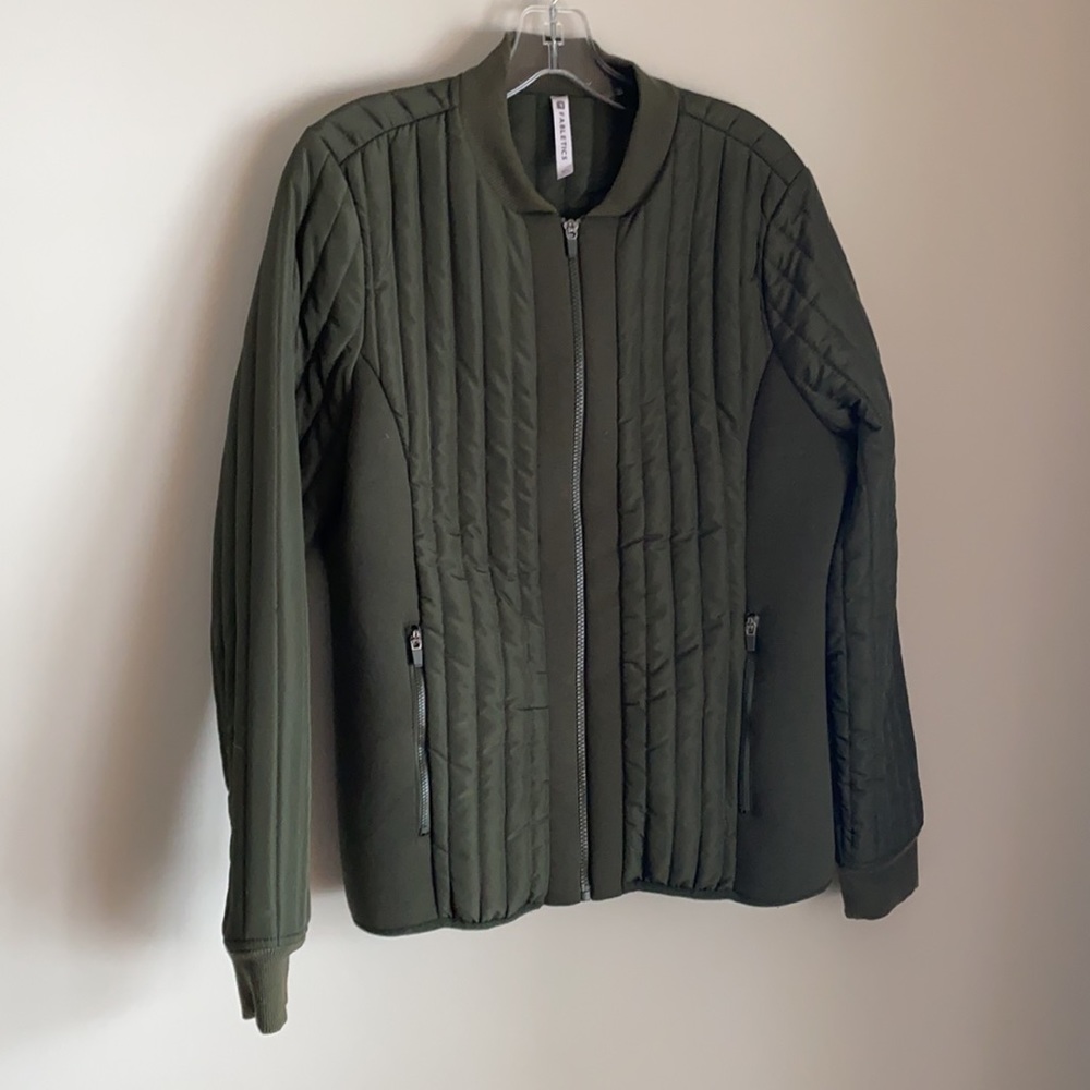 FABLETICS Pisa Puffer Jacket Quilted Green